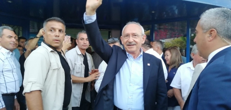 Chp Genel Başkanı Kılıçdaroğlu, Kuşadası’na Geldi