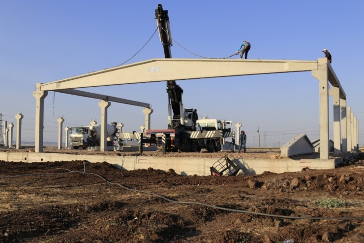 Diyarbakır Tekstil Osb’de Fabrikalar Hızla Yükseliyor