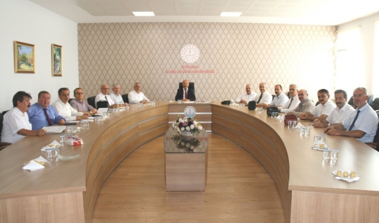 Kütahya’da İlçe Milli Eğitim Müdürleri Toplantısı