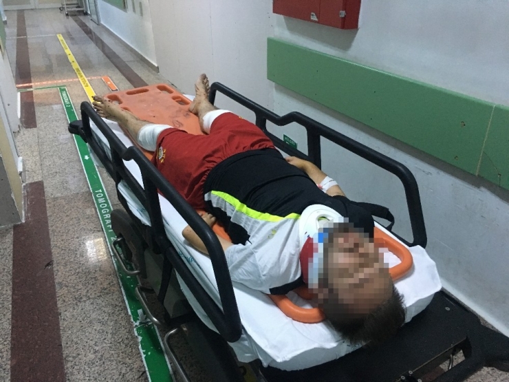 Otomobil Takla Attı: 2 Yaralı