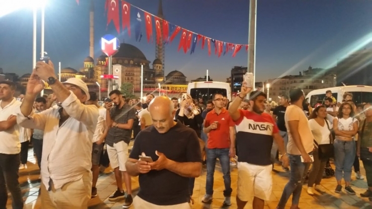 Taksim Meydanı’nda “Teknofest” Rüzgarı