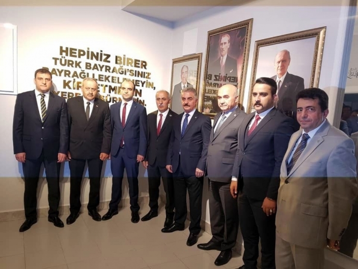 Mhp Yenişehir İlçe Teşkilatı Yeni Binanın Açılışında Bir Araya Geldi