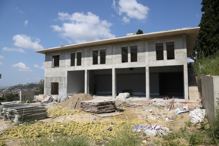 Bağçeşme İtfaiye Binasının Kaba İnşaatı Tamamlandı