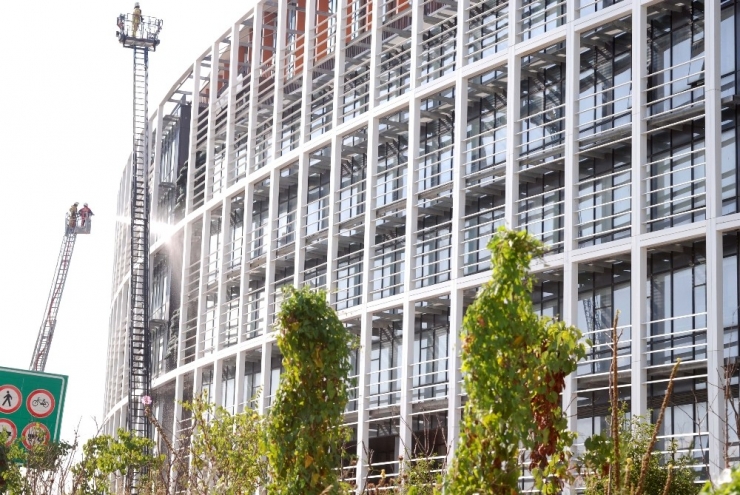 Kavacık’ta Üniversitede Yangın Paniği