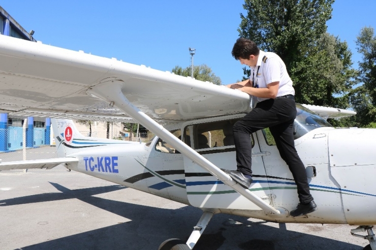 Pilot Adayları Uçmayı Samsun’da Öğreniyor