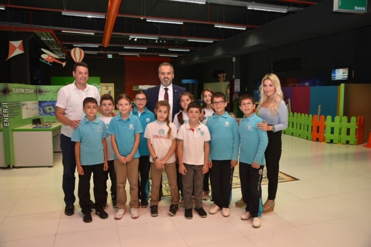 Eğitime, Başkan Aktaş’la Btm’de ’Merhaba’