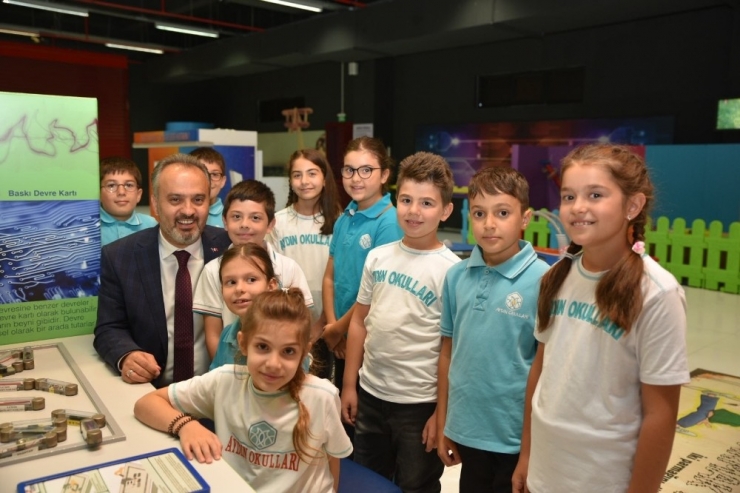 Eğitime, Başkan Aktaş’la Btm’de ’Merhaba’