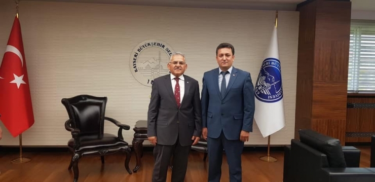 Develispor, Memduh Büyükkılıç’ı Ziyaret Etti