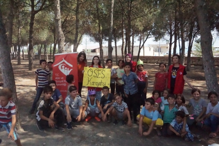 Mevsimlik Tarım İşçilerinin Çocukları Hem Eğlendi, Hem Öğrendi