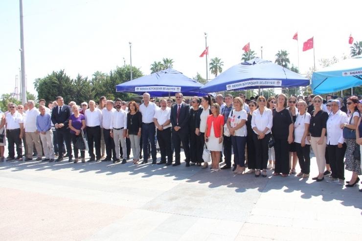 Mersin’de Chp’nin 96’ıncı Kuruluş Yıl Dönümü Törenle Kutlandı