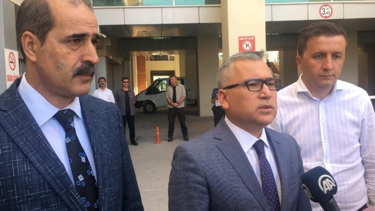 Vali Şimşek’ten Emniyet Müdürü Karabörk’ün Sağlık Durumuyla İlgili Açıklama