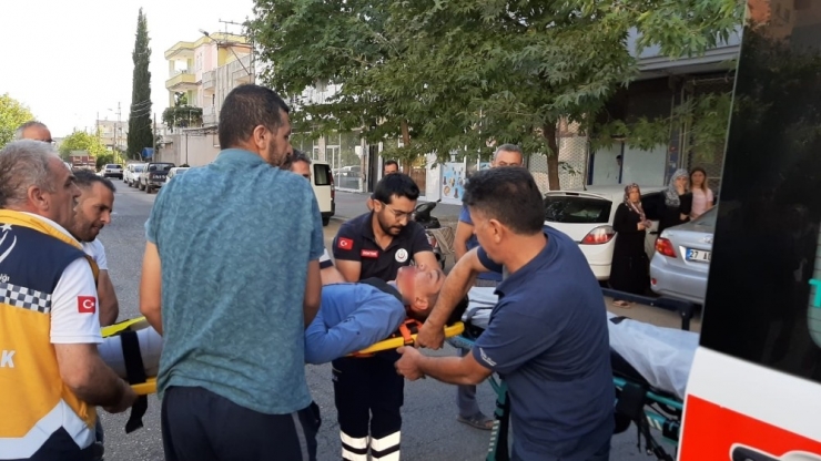 Motosiklet İle Minibüs Çarpıştı: 1 Yaralı