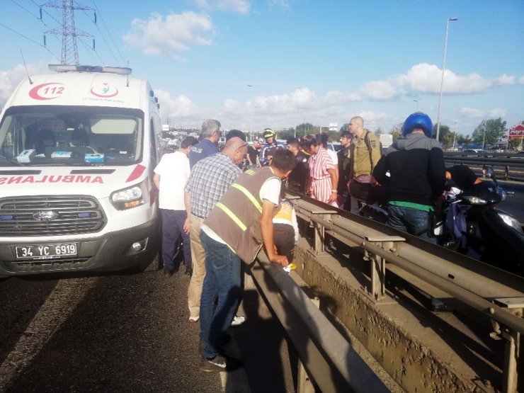 Avcılar’da Trafiği Kilitleyen Kaza