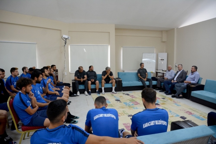 Karacabey Belediyespor’a Baklavalı Moral