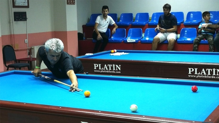 Karaman’da Üç Bant Bilardo Heyecanı Sona Erdi