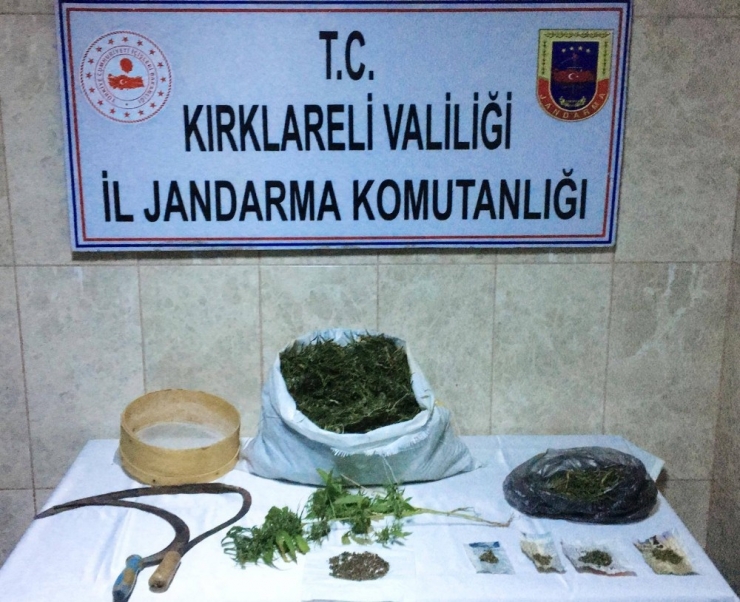 Köyde Uyuşturucu Operasyonu