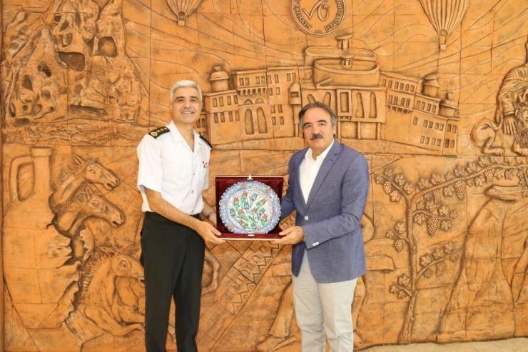 Nevşehir İl Jandarma Komutanı Erol’dan Rektör Bağlı’ya Ziyaret