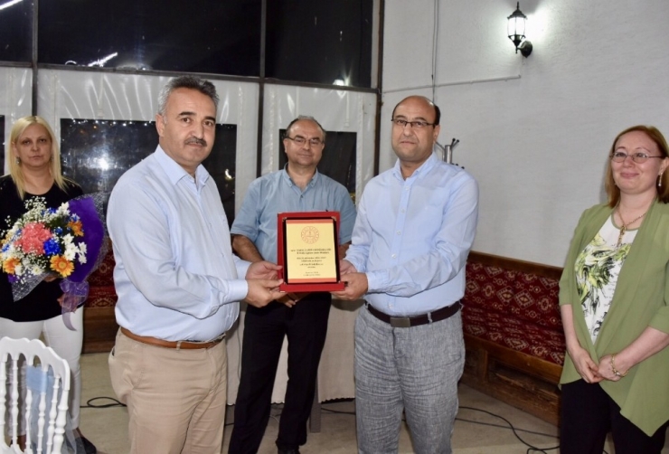 Şube Müdürü Sarıfakıoğulları’na Veda Yemeği