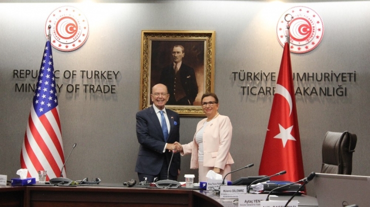 Ticaret Bakanı Pekcan, Abd Ticaret Bakanı İle Görüştü
