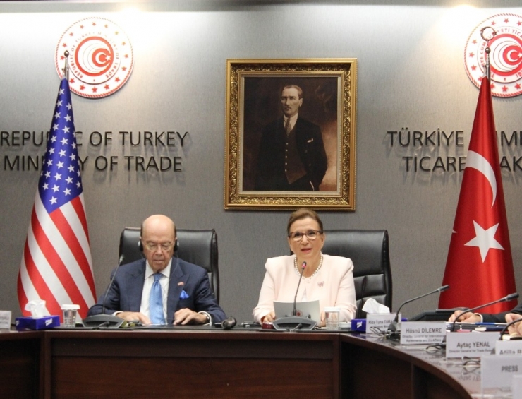Ticaret Bakanı Pekcan, Abd Ticaret Bakanı İle Görüştü