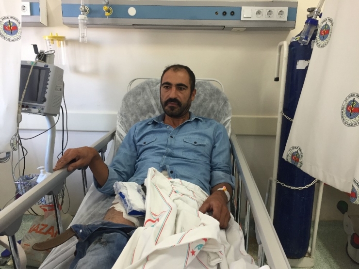 Patlayan Cep Telefonu Bacağını Parçaladı