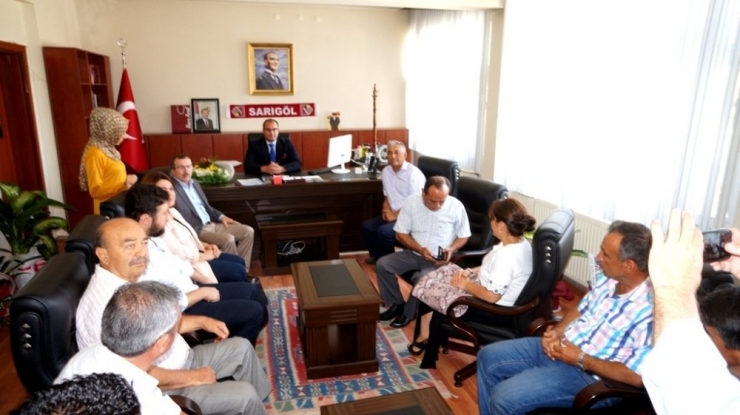 Ak Parti’li Aydemir’den Kaymakam Arıkan’a Ziyaret