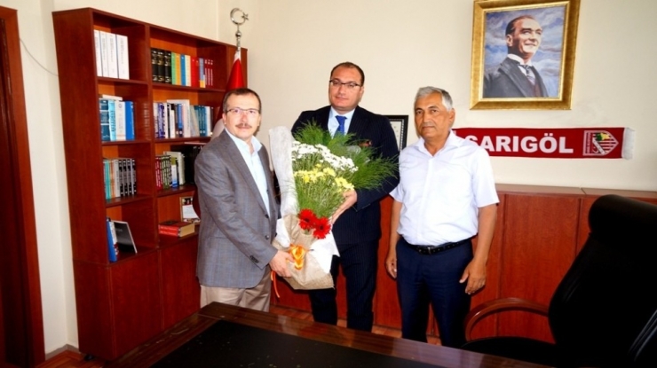 Ak Parti’li Aydemir’den Kaymakam Arıkan’a Ziyaret