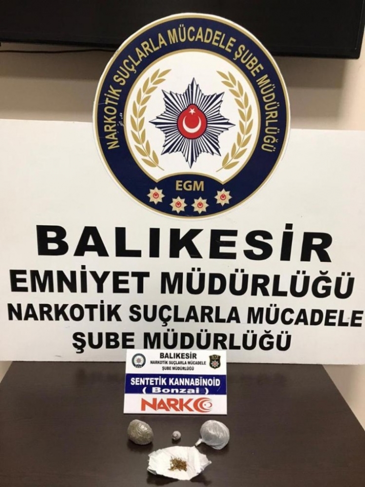 Balıkesir Polisinden Uyuşturucu Operasyonu