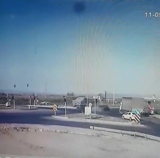 Bursa - İzmir Karayolunda Dehşet Anı Kamerada