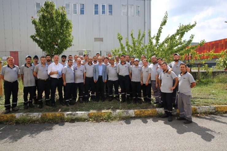 Başkan Çiftçi, Sanayi Ziyaretlerini Sürdürüyor