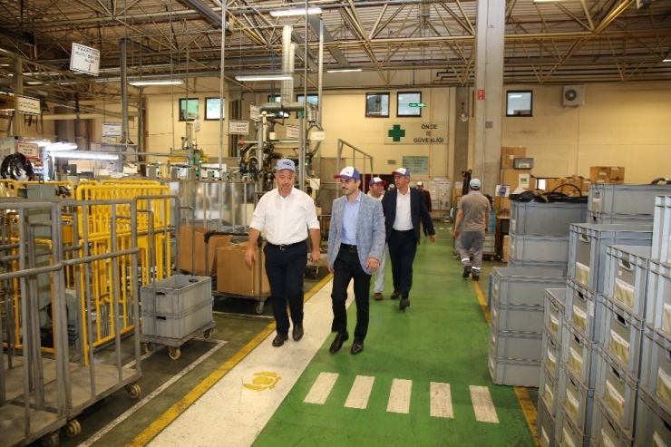 Başkan Çiftçi, Sanayi Ziyaretlerini Sürdürüyor