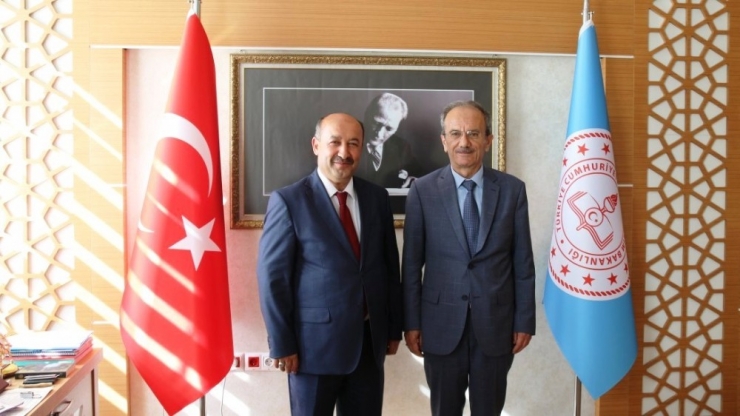 Daire Başkanı Tektaş’tan İl Milli Eğitim Müdürlüğüne Ziyaret
