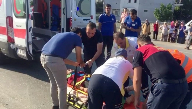 Kaza Anı Güvenlik Kamerasında