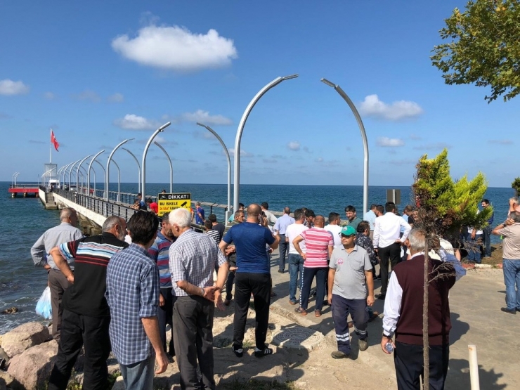 Bulancak İskelesi’nde İntihar