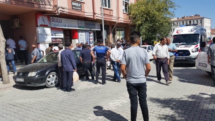 Kulu’da Otomobil Yayaya Çarptı