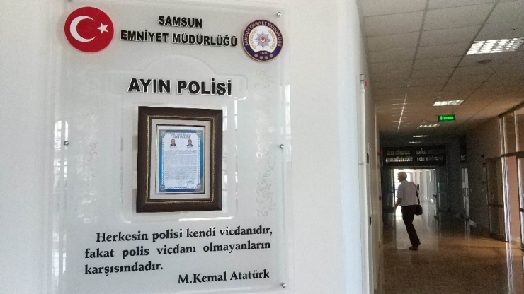 Samsun’daki Aile Katliamını Önleyen Polisler ‘Ayın Polisi’ Seçildi