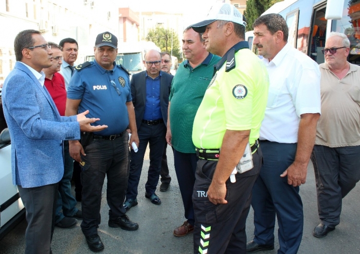 Alaşehir’de Öğrenci Servisleri Denetlendi