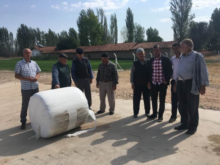 Aslanapa’da Bir İlk ’’Silaj Paketleme Tesisi’’