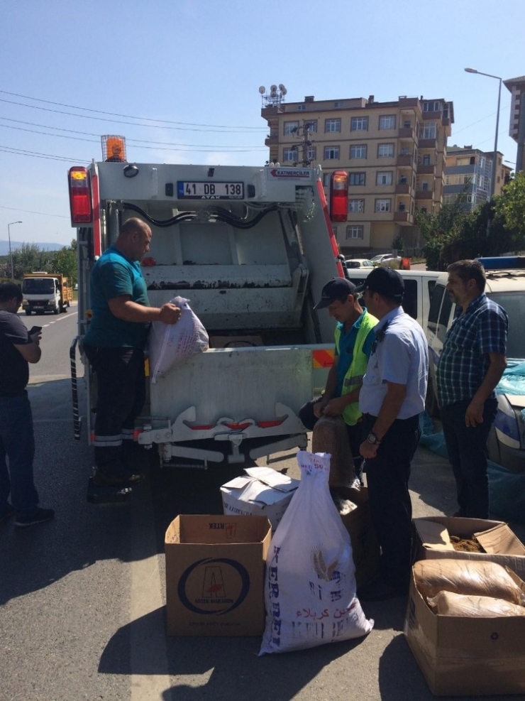 Darıca’da 132 Kilo Kaçak Tütün İmha Edildi