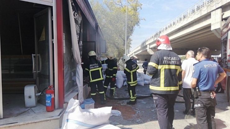 Gölcük’te Fırında Çıkan Yangın Korkuttu