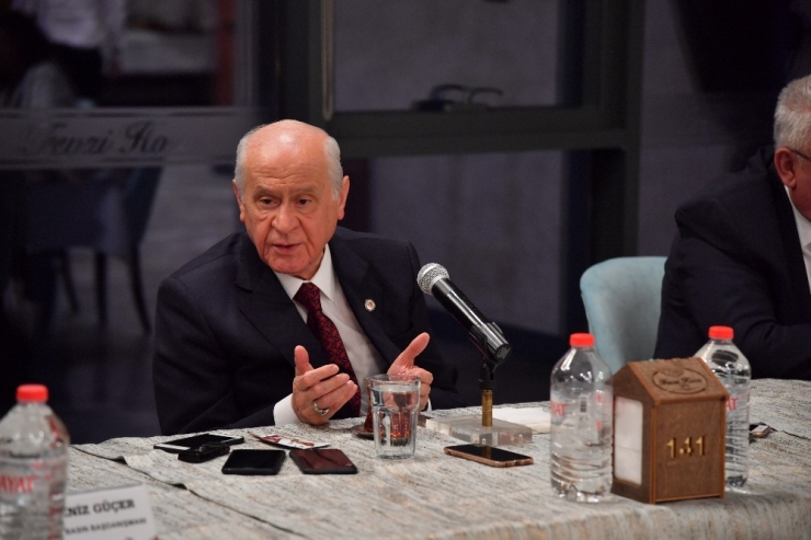 Mhp Genel Başkanı Bahçeli’den Açıklamalar