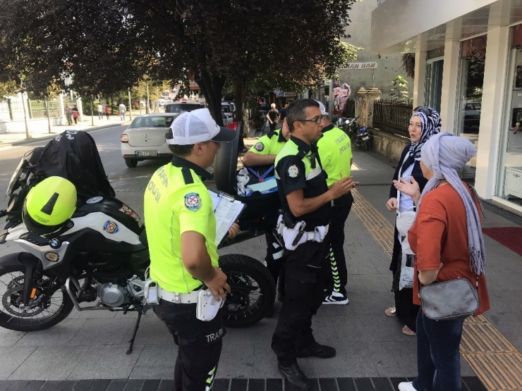 1 Günde 20 Yayaya 2 Bin 160 Tl Para Cezası Kesildi