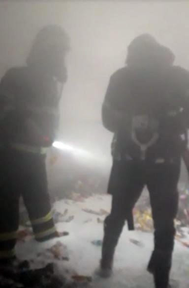 Şanlıurfa’da Depoda Korkutan Yangın