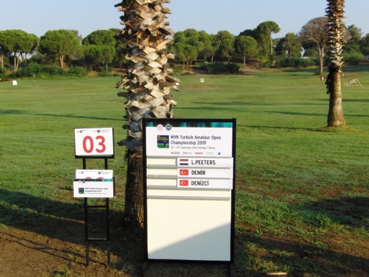 Mvk Uluslararası Türkiye Amatör Açık Şampiyonası Antalya’da Başladı