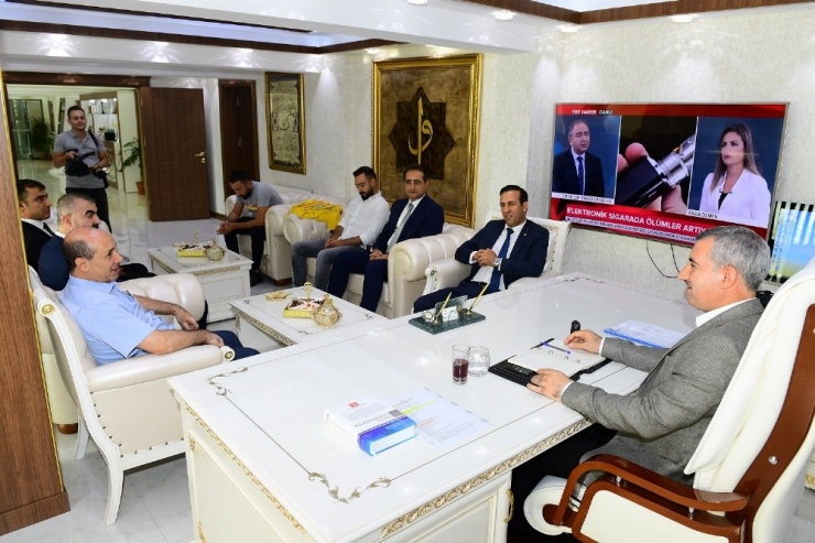 Yeni Malatyaspor Yönetiminden Çınar’a Ziyaret