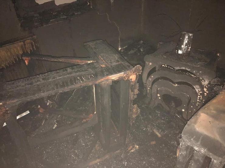 Binada Çıkan Yangın Korkuttu