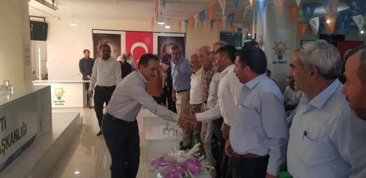 Ak Parti Kahta’da İstişare Toplantısı Düzenledi