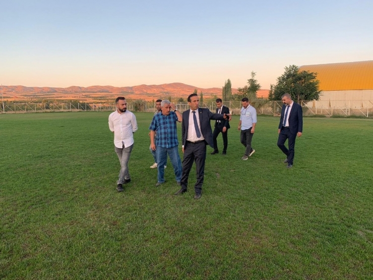 Yeni Malatyaspor Yönetimi Futbol Köyü Projesindeki Çalışmaları Yerinde İnceledi