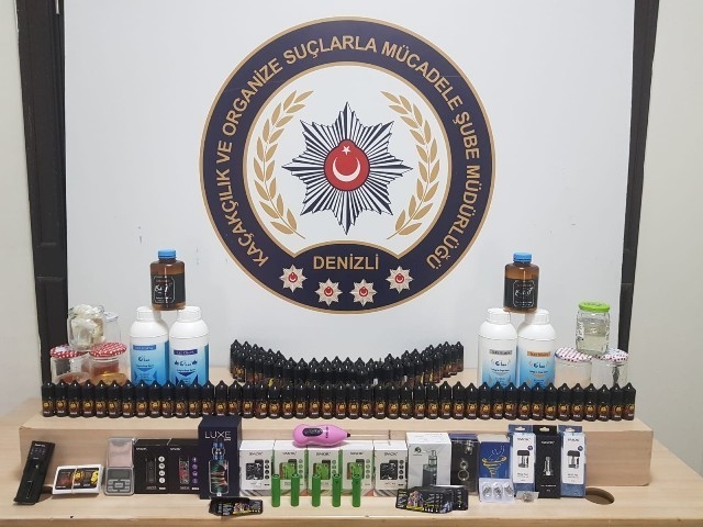 Denizli Polisinden Kaçakçılara Yönelik Operasyon