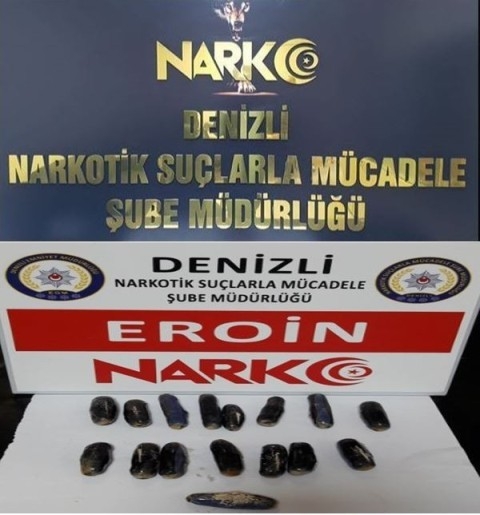 Midesinde 112 Gram Eroinle Yakalandı
